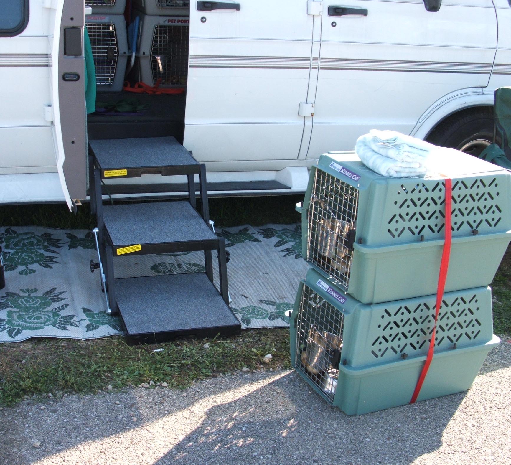 Heavy Duty Dog Steps for SUV Pet Loader Sabi Pets