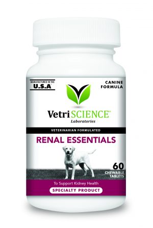 VetriScience® Laboratories Renal Essentials for Dogs, Chewable Tablets (60)