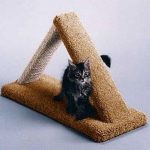 Best Cat Scratcher - Cat Scratch Triangle - Dark Speckle