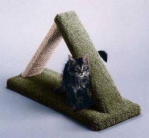 Best Cat Scratcher - Cat Scratch Triangle - Green