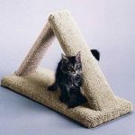 Best Cat Scratcher - Cat Scratch Triangle - Speckled Sand
