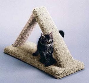 Best Cat Scratcher - Cat Scratch Triangle - Speckled Sand