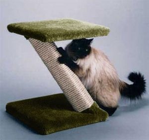 Best Scratching Post - Z Scratcher Sisal Scratching Post - Green