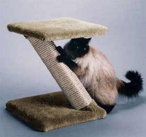 Best Scratching Post - Z Scratcher Sisal Scratching Post - Speckled Sand