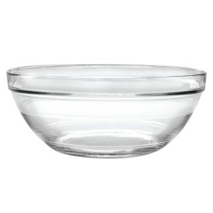 Glass water bowl hotsell