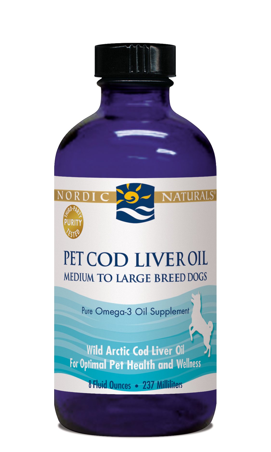 Cod Liver Oil for Dogs 8 oz.