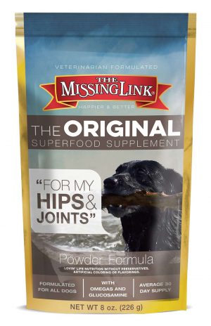 Missing Link Original Hip & Joint Dog Food Supplement - 8 oz. for small dogs