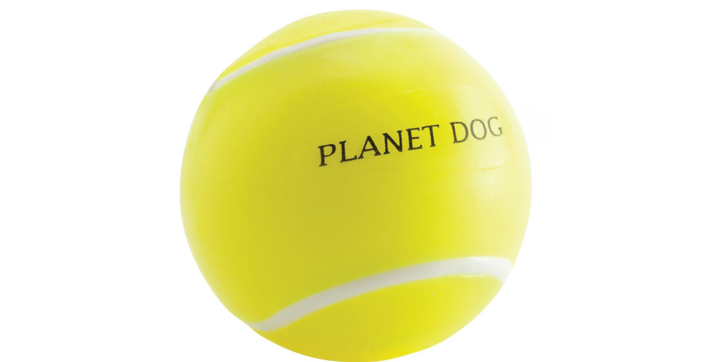 Planet Dog Tennis Ball for Dogs, Yellow