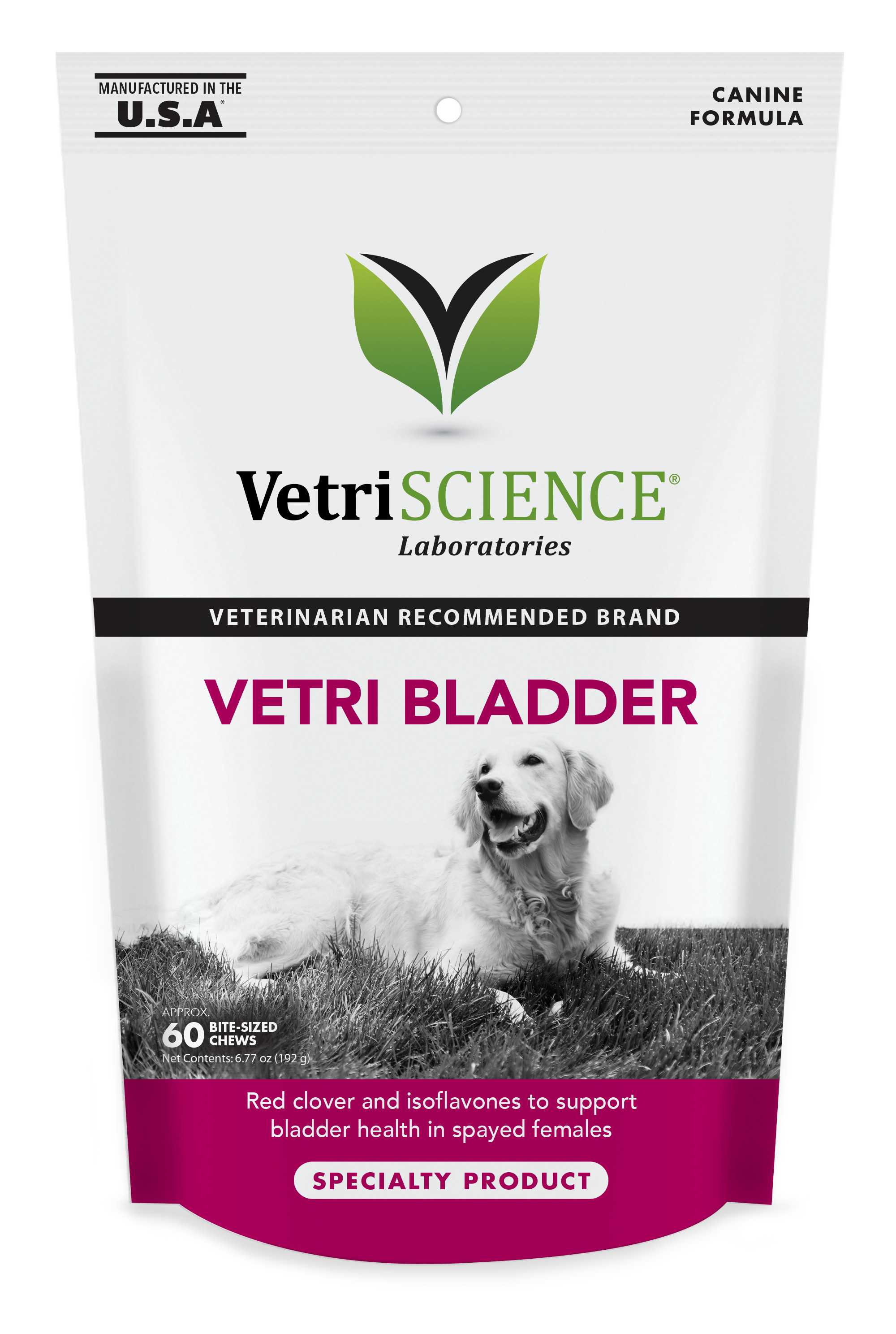 Vetri Bladder Canine - supplement to treat dog leaking urine
