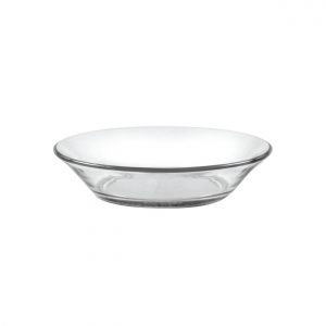 Glass Cat Bowl or Small Dog Dish - Duralex 5.75" Glass Food Dish