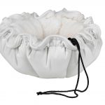Small Dog or Cat Bed - Buttercup - Winter White