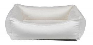 Orthopedic Dog Bed by Bowser's Pet Products, Oslo Ortho Bed, Winter White