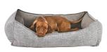 Orthopedic Dog Bed by Bowser's Pet Products, Oslo Ortho Bed, Allumina - Lifestyle Shot