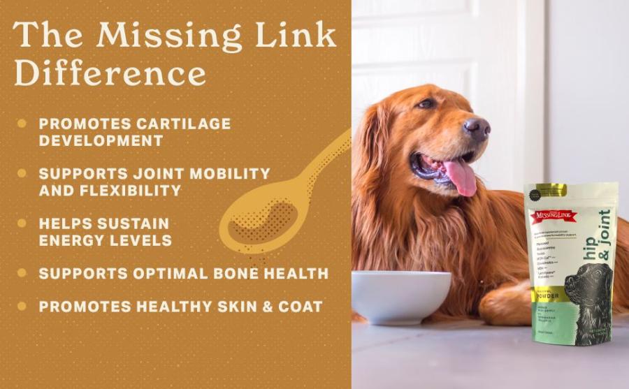 Dog Joint SupplementThe Missing Link Hip & Joint Supplement for Dogs