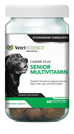 Best dog vitamins for seniors - Canine Plus Senior Multivitamin, 60 Chews
